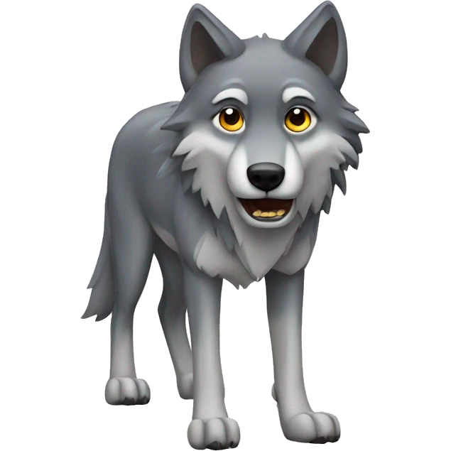 wolf emoji