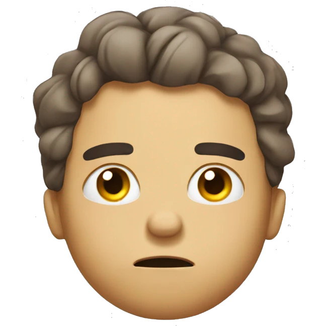 cartoon character tired emoji