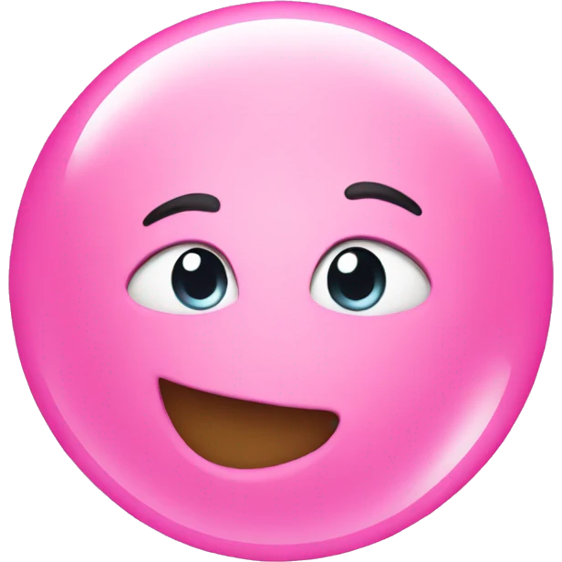 pink Bubble  emoji