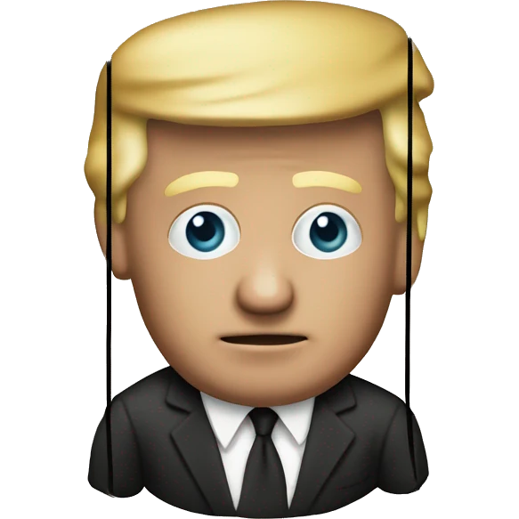 Strings visible  Marionette Trump emoji