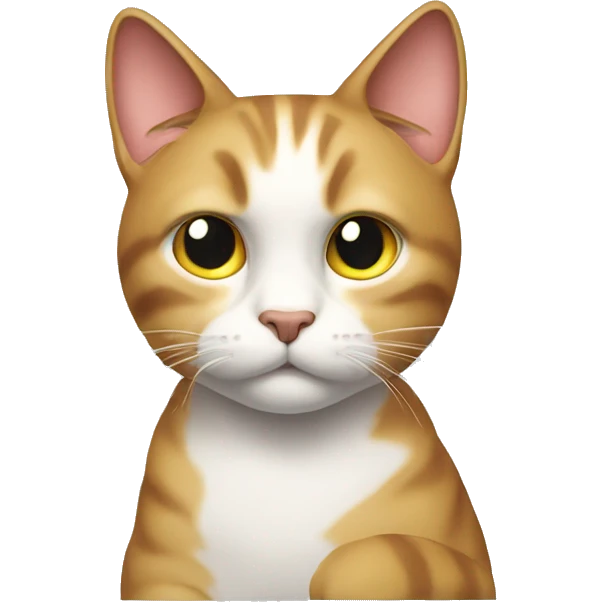 Thinking cat emoji