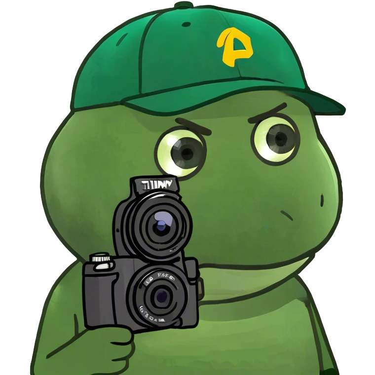 Timmy from South Park delivering a camera emoji