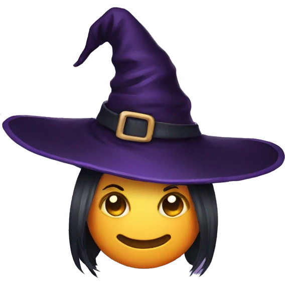 witch hat emoji
