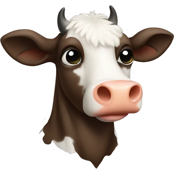 Cow bird emoji