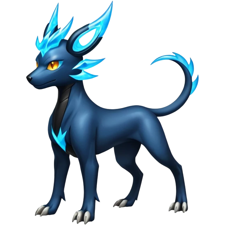 Luxray-Manectric-Houndoom-Pokémon-Fakémon-hybrid-creature emoji