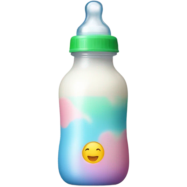 Baby drinking bottle emoji