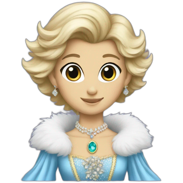 princess diana as a furry fursona emoji