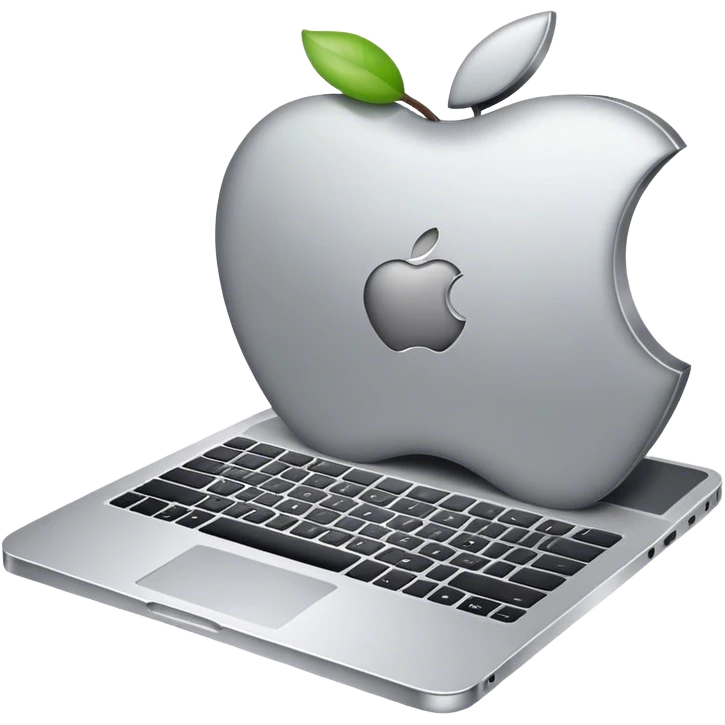 Apple laptop emoji