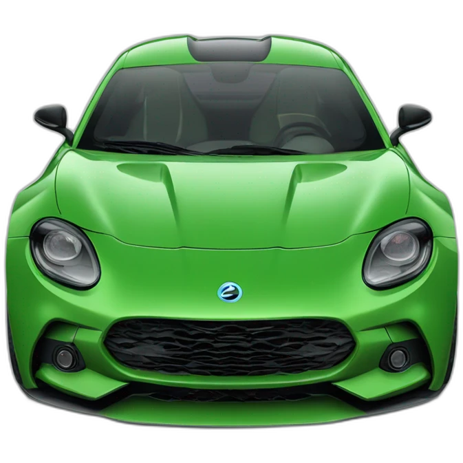 2017 green alpine a110 emoji