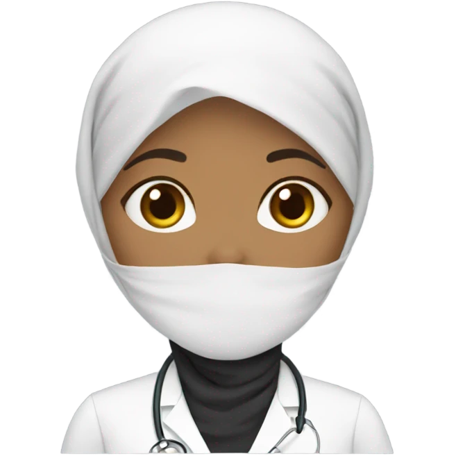 hijabi doctor emoji