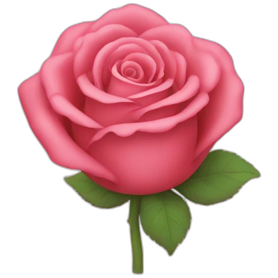 Cœur rose emoji