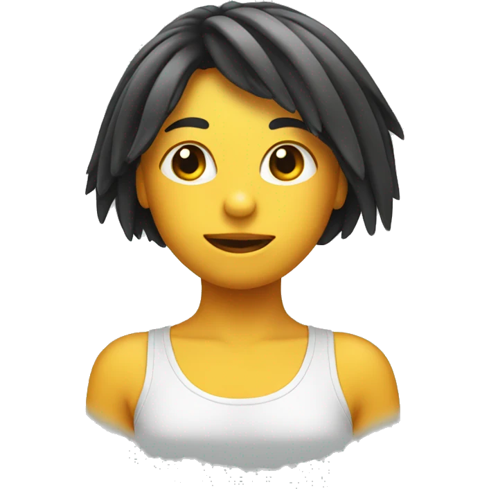 chick with ribbob on head emoji