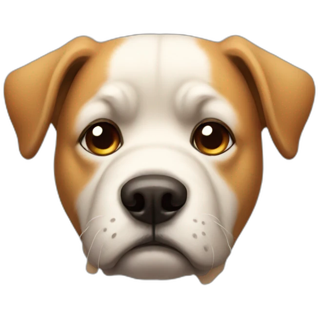 sad dog emoji