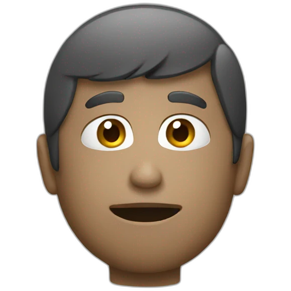 A person watching and listening emoji