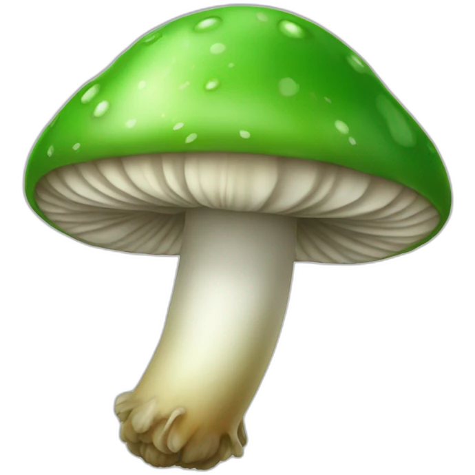 Champignon vert emoji