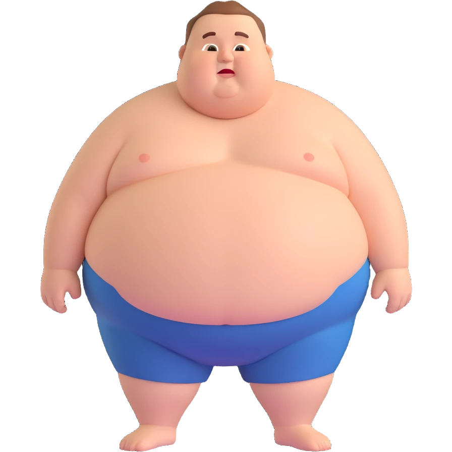fat man emoji