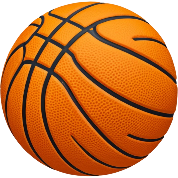 basketball with bold seams emoji