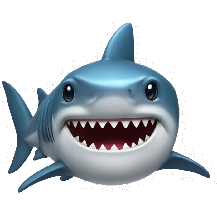 Shark with a hat  emoji