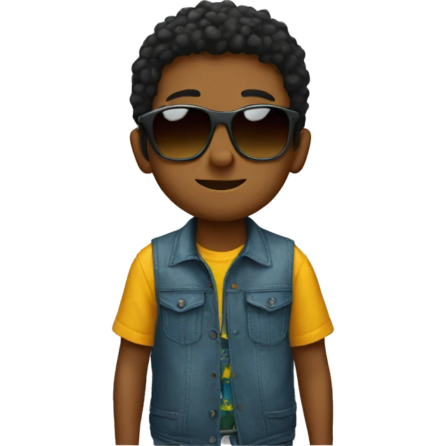 boy wearing sunglass emoji