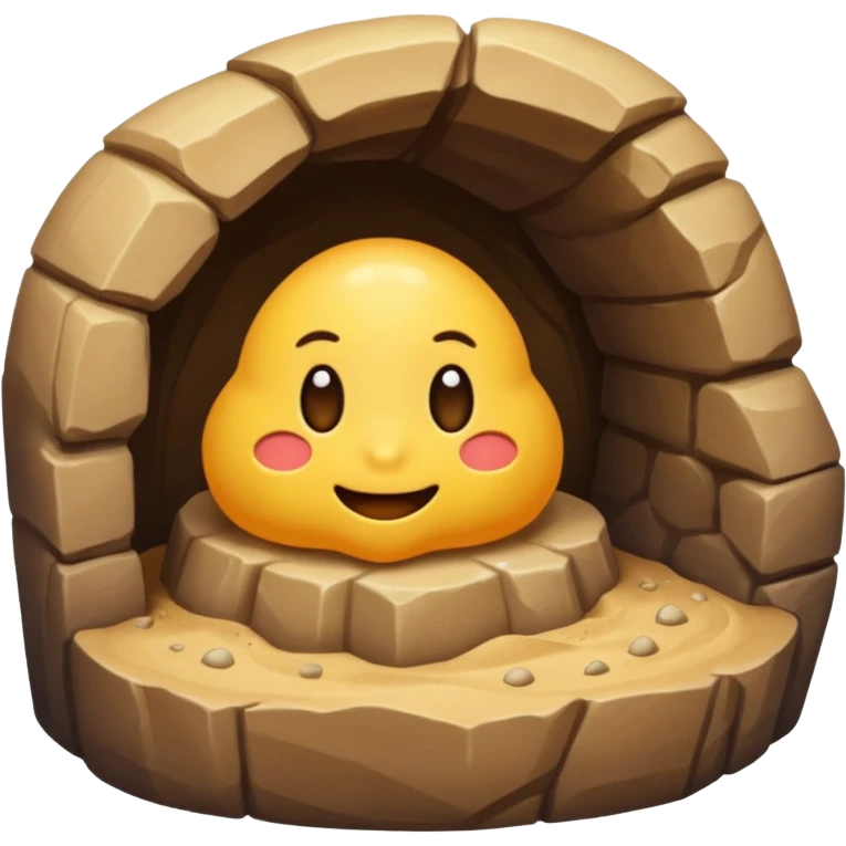 cave sandy emoji