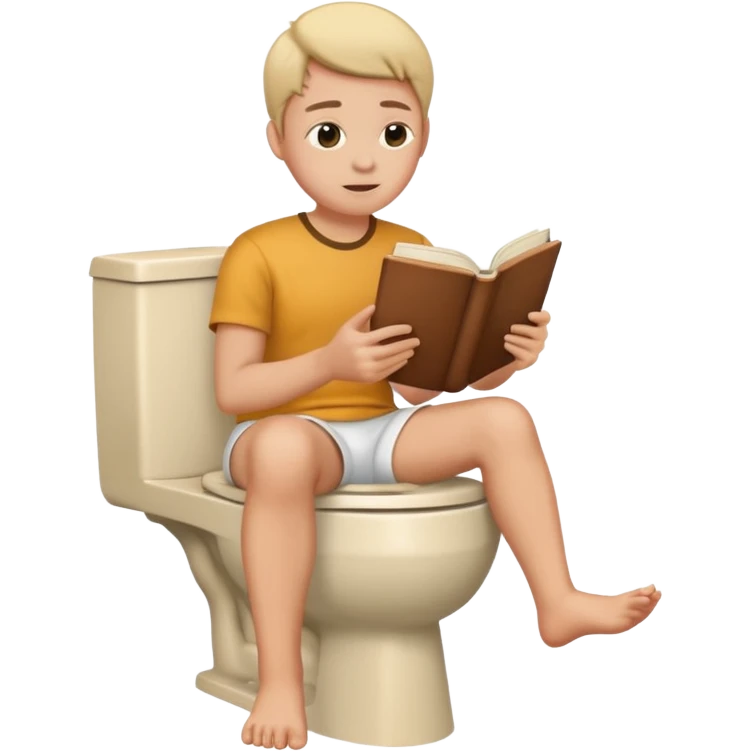 Create a cababara on the toilet emoji