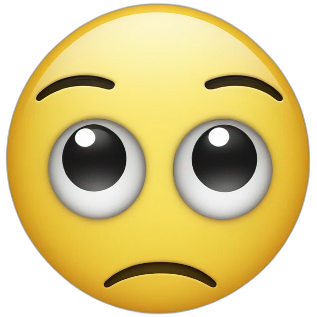 Smiley and sad face  emoji