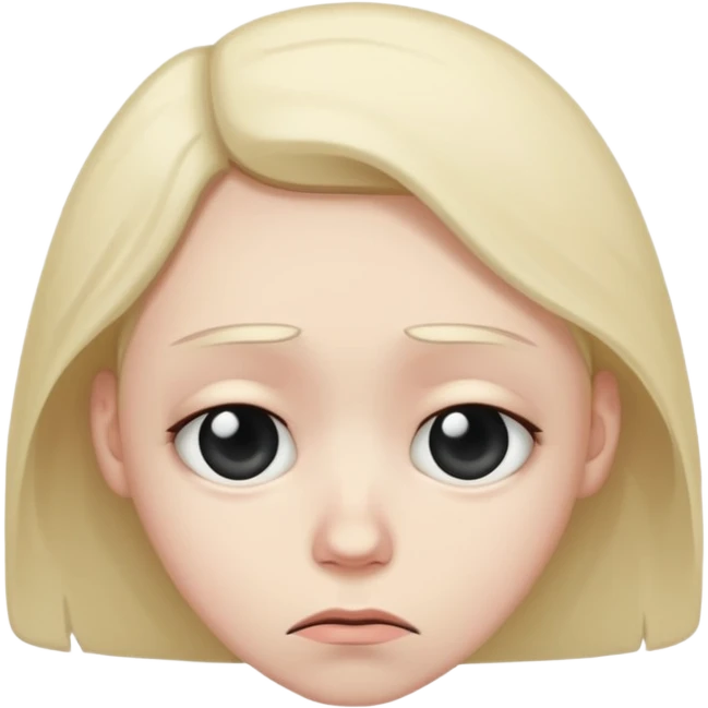 Depressed human emoji