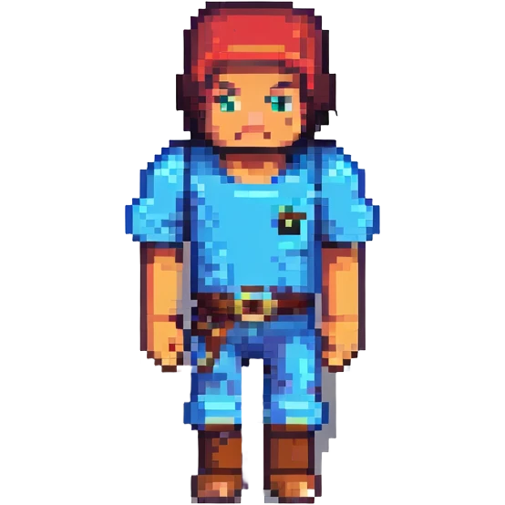 Minecraft OMZ character, blocky pixel art style, simple background emoji