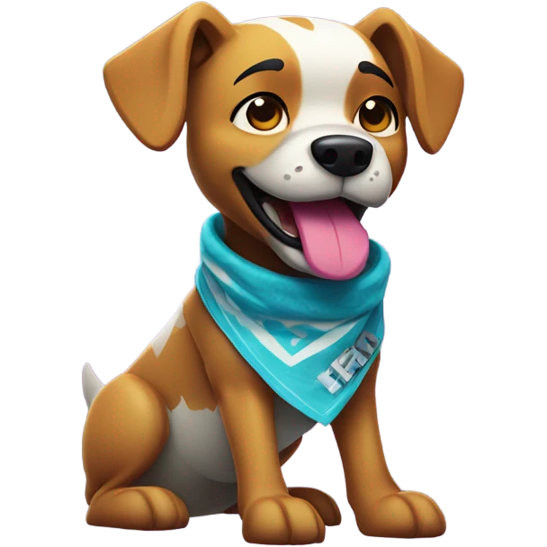 Doggo from Fortnite  emoji