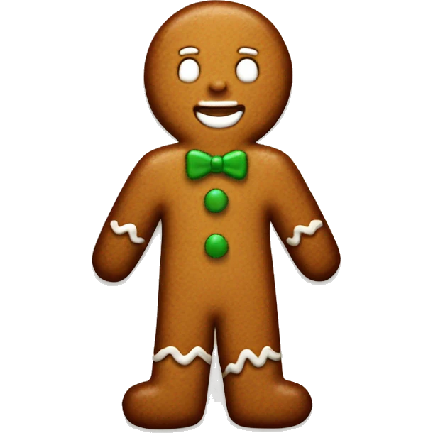Gingerbread Man emoji