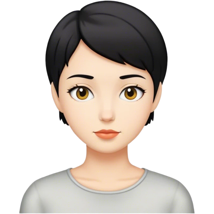 Düz, k emoji
