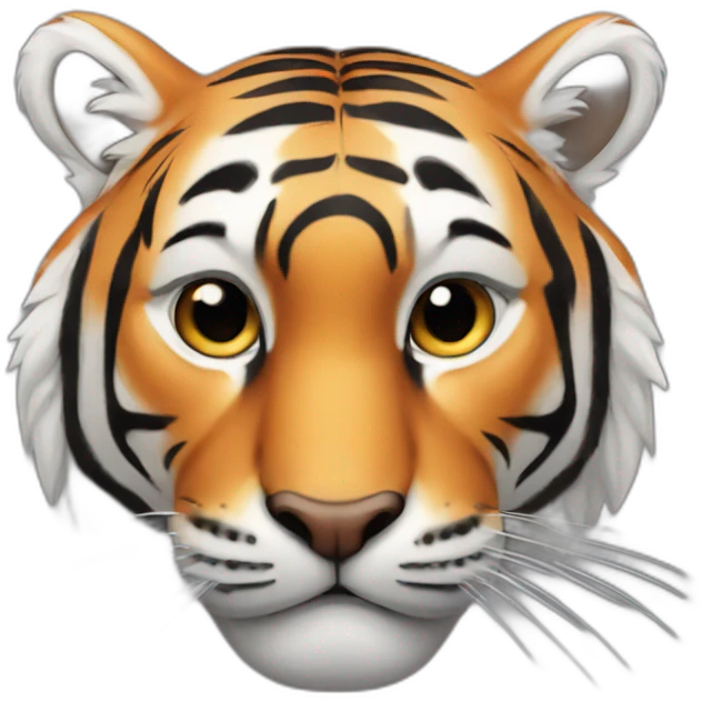 tiger with tusks emoji