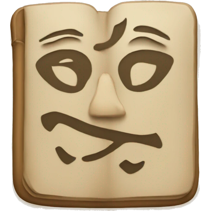 tablets with commandments emoji