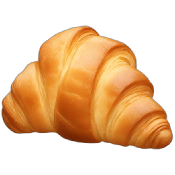 creamy croissant emoji