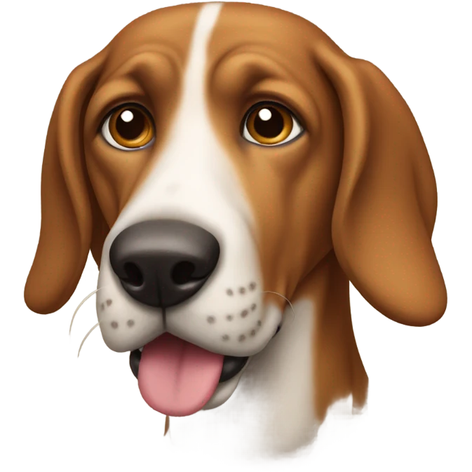Hound brown dog emoji