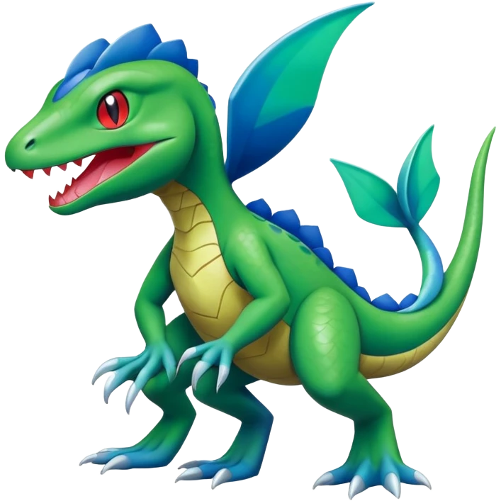 Grovyle-Axew-Pokémon-Fakémon-creature emoji
