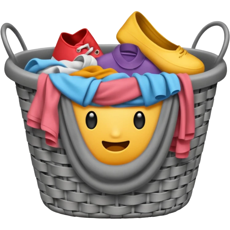 stinky laundry basket emoji