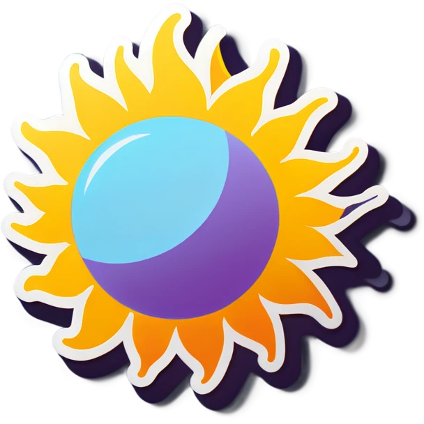 Sun emoji