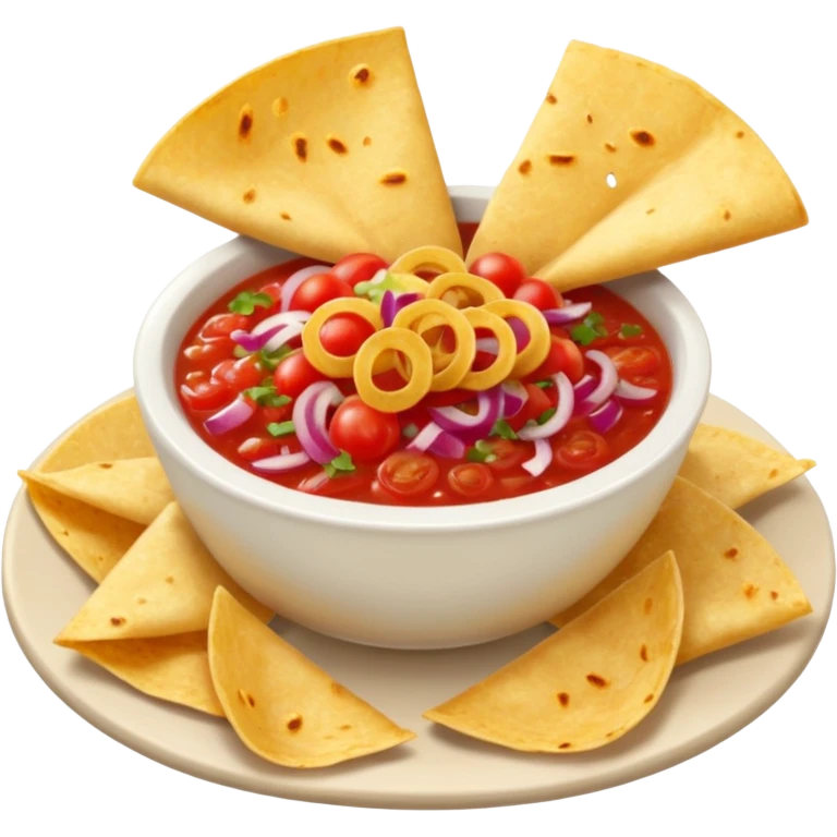Chips and salsa emoji