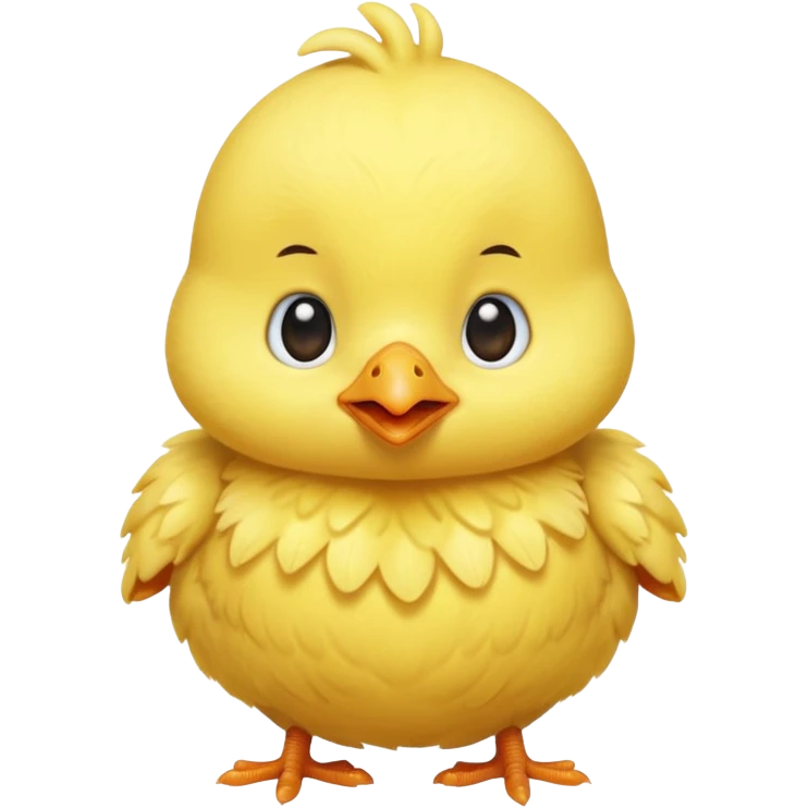 A medical baby chicken  emoji