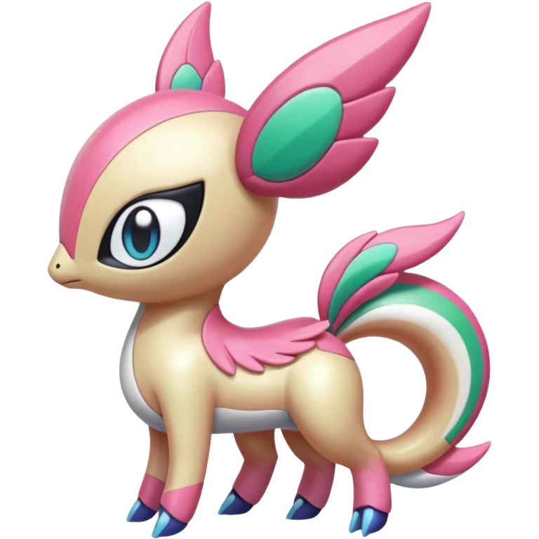  Exotic Meloetta-Palkia-Kirby-Amaura-Fakémon-creature-hybrid emoji