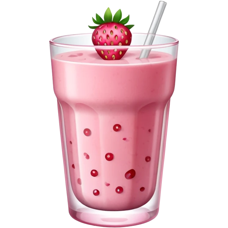 Strawberry Boba emoji