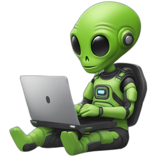 alien-working-with-laptop-in-figma emoji