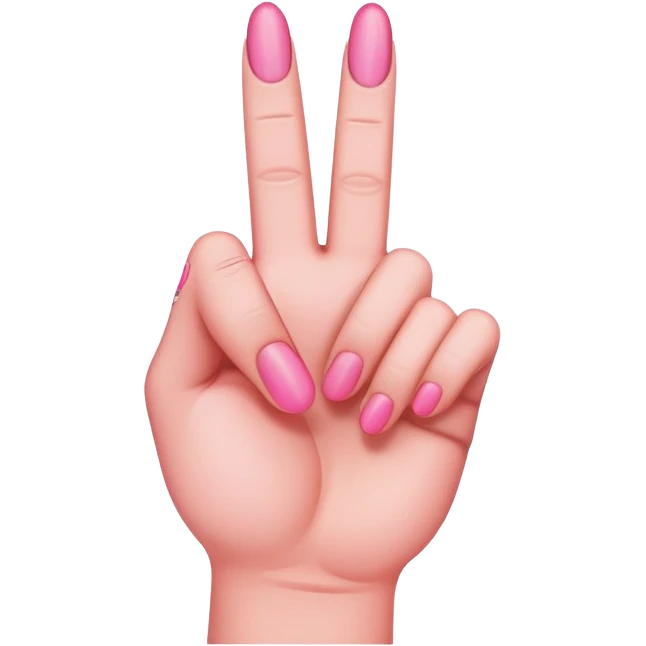 pink middle finger  emoji