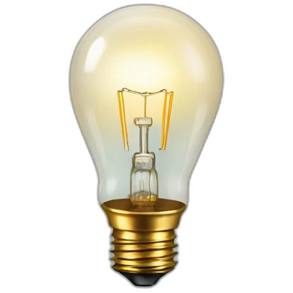  Thomas Edison lightbulb emoji