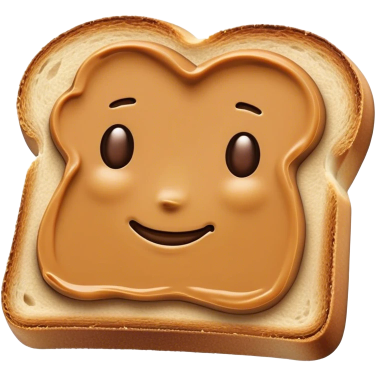 peanut butter on toast emoji