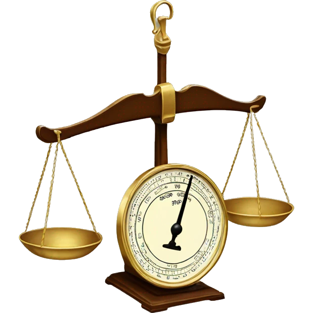 vintage scales swing emoji