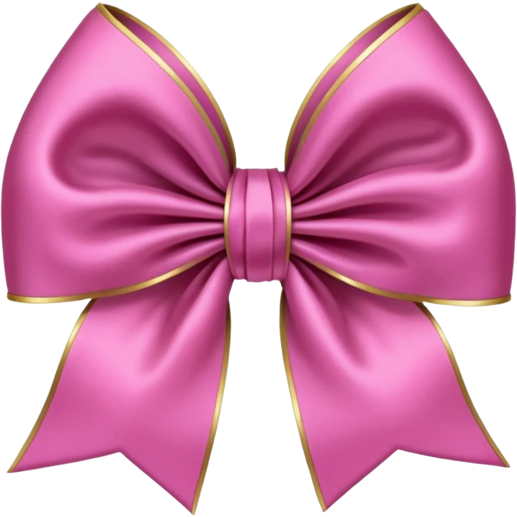 pink gothic bow emoji