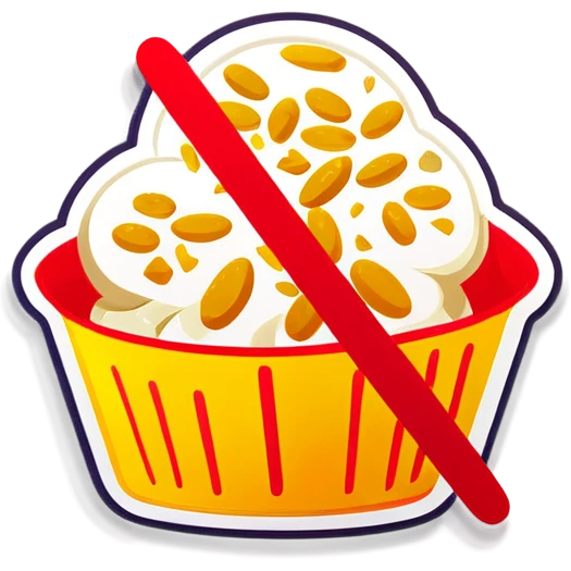 Forbidden food emoji
