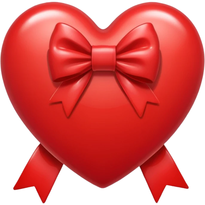 heart with bow emoji